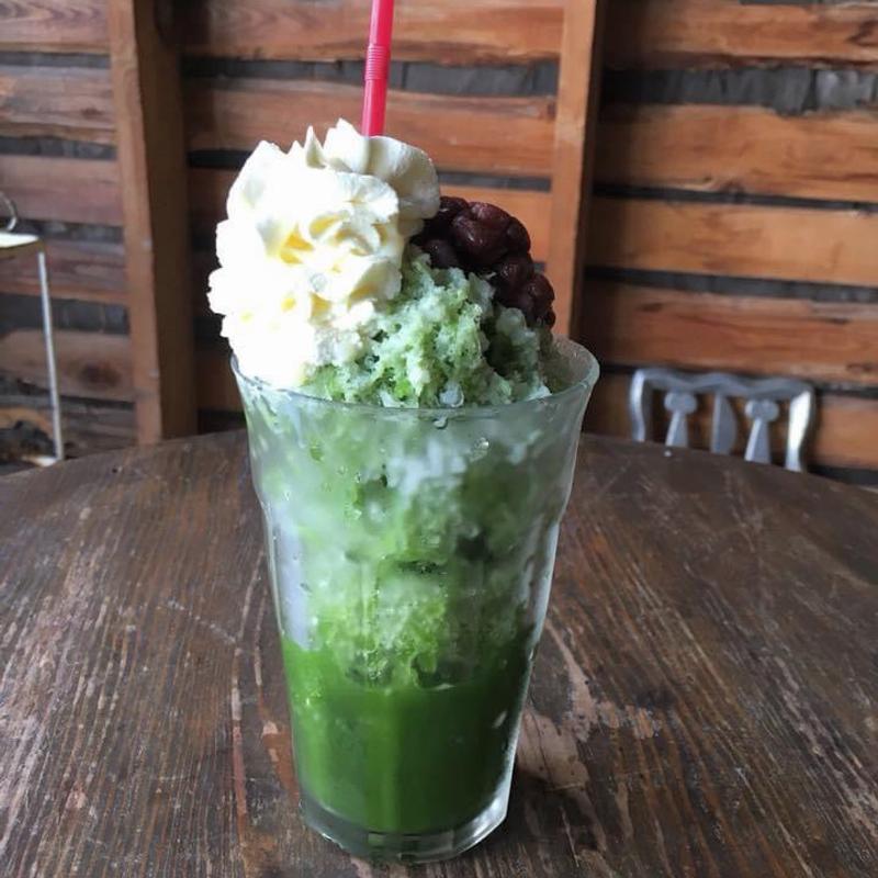 かき氷 宇治金時(イリヤプラスカフェ＠カスタム倉庫)