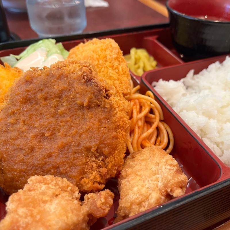 イカフライ弁当(穂里館)