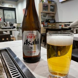 瓶ビール(鉄板焼・お好み焼 かどや)
