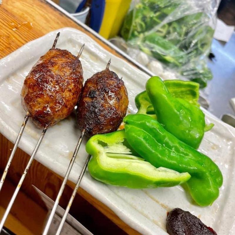 ピーマンだんご(もつ焼き いとや )
