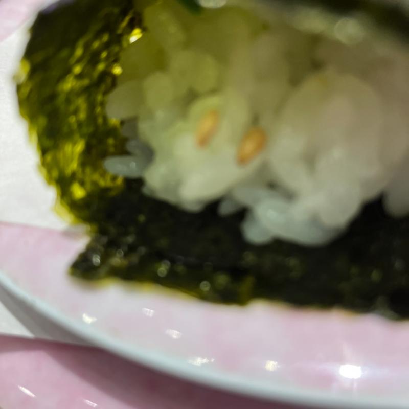 山わさびと新生姜の手巻き寿司(なごやか亭 発寒店)