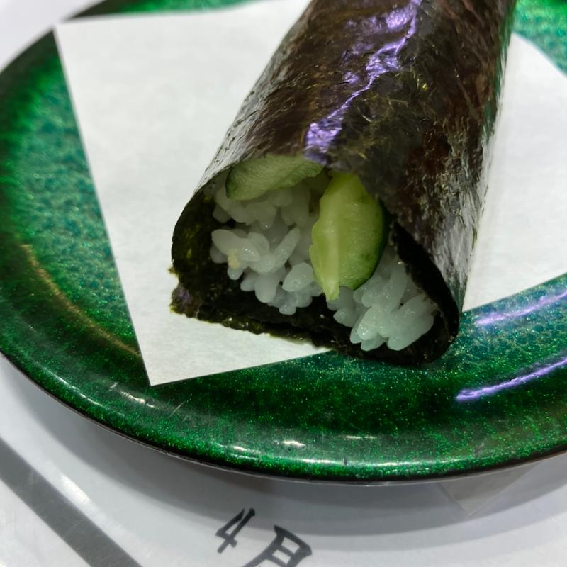 山わさびかっぱ手巻き寿司(なごやか亭 発寒店)