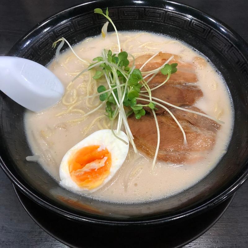 鶏白湯ラーメン 塩(麺屋 一食懸麺)