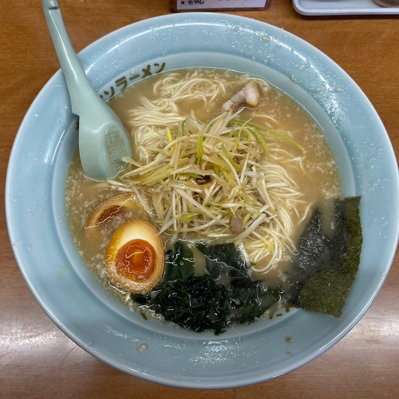 ネギラーメン(中) とんこつ(ラーメンショップ なまず峠店 )
