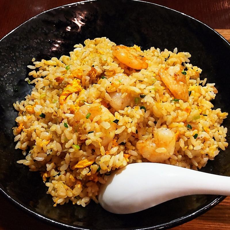 海老のチャーハン(おきらく厨房 桃桃茶寮)