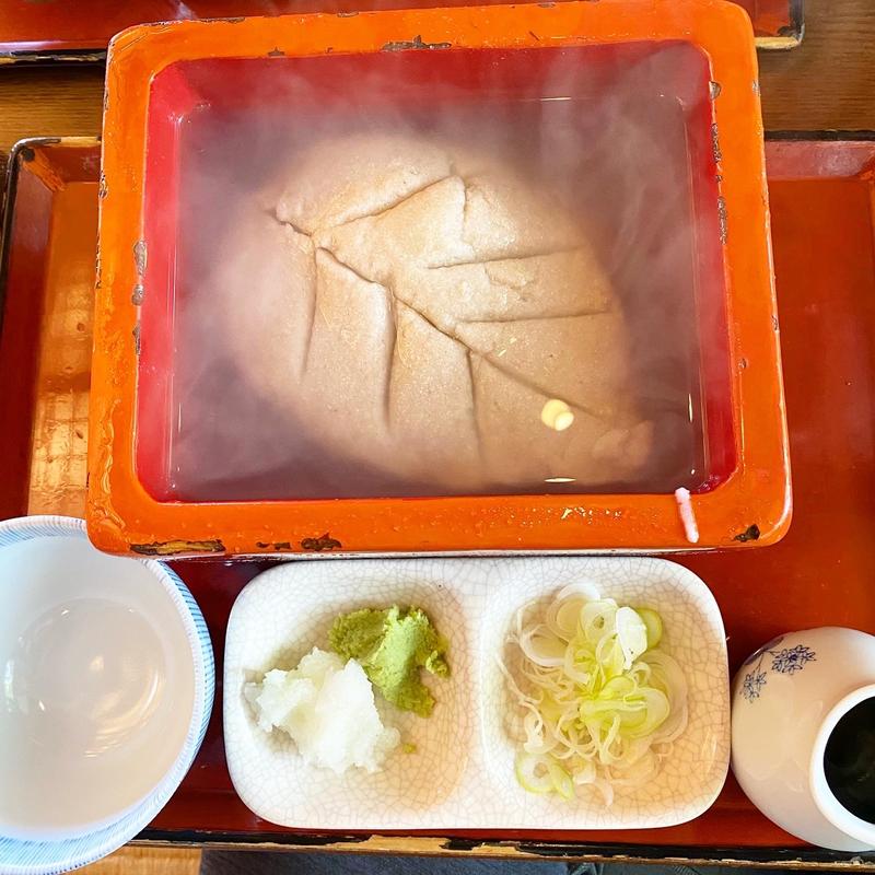 そばがき(柿の木坂 更科 小岩店 （かきのきざか さらしな）)