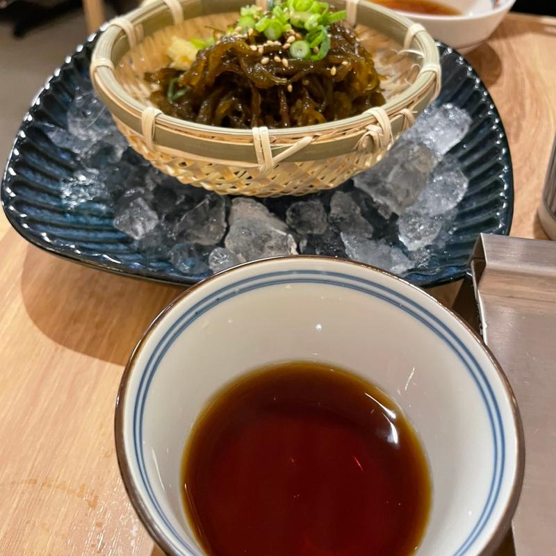 沖縄ざるもずく並(魚河岸酒場FUKU浜金 チカマチラウンジ店)