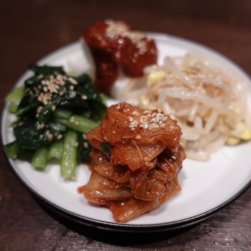 キムチと出来立てナムルの盛り合わせ(焼肉グレート )