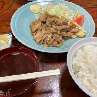 肉炒めとライス(若奴食堂 中央店 )