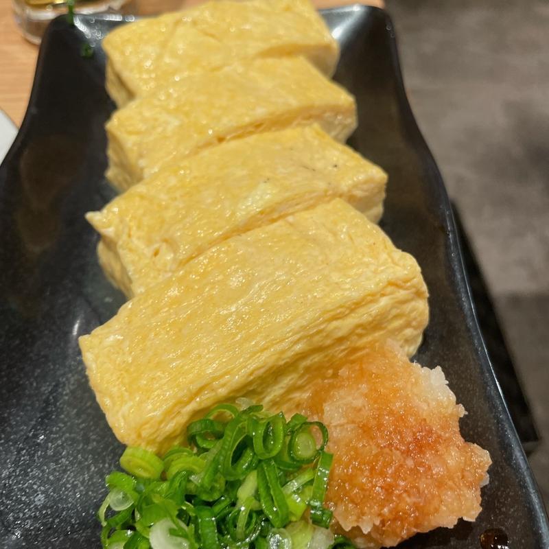 だし巻き卵(だし処つる松)