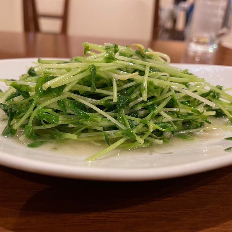 豆苗炒め(龍美 矢場町店 )