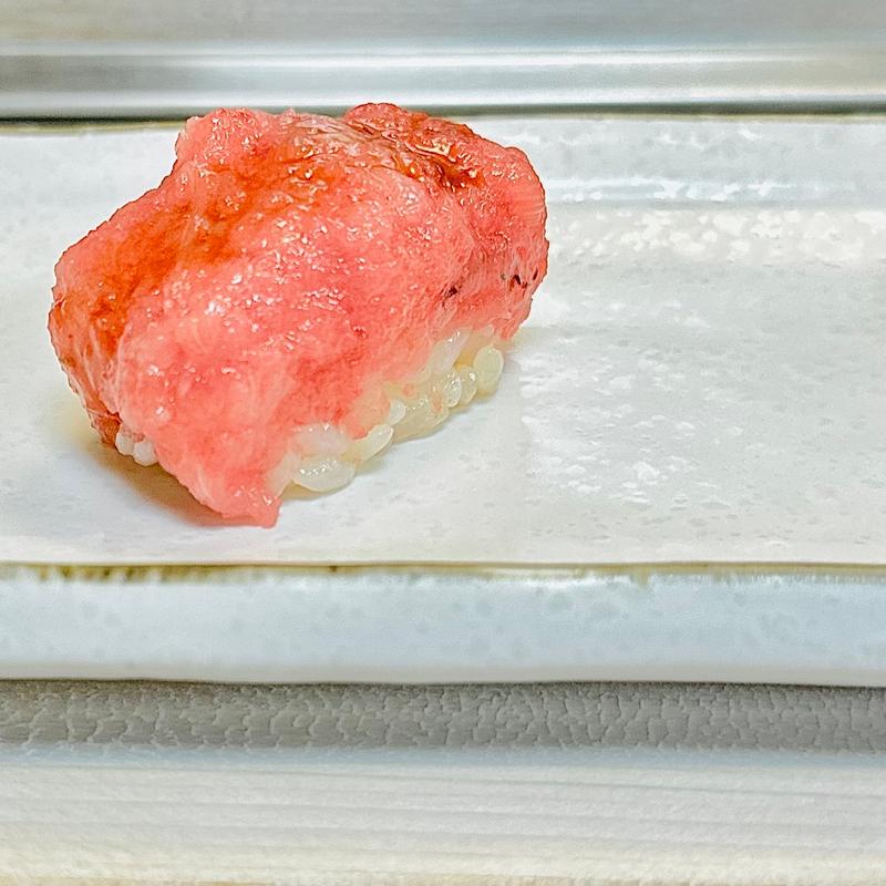 中トロおはぎ寿司(福寿司)