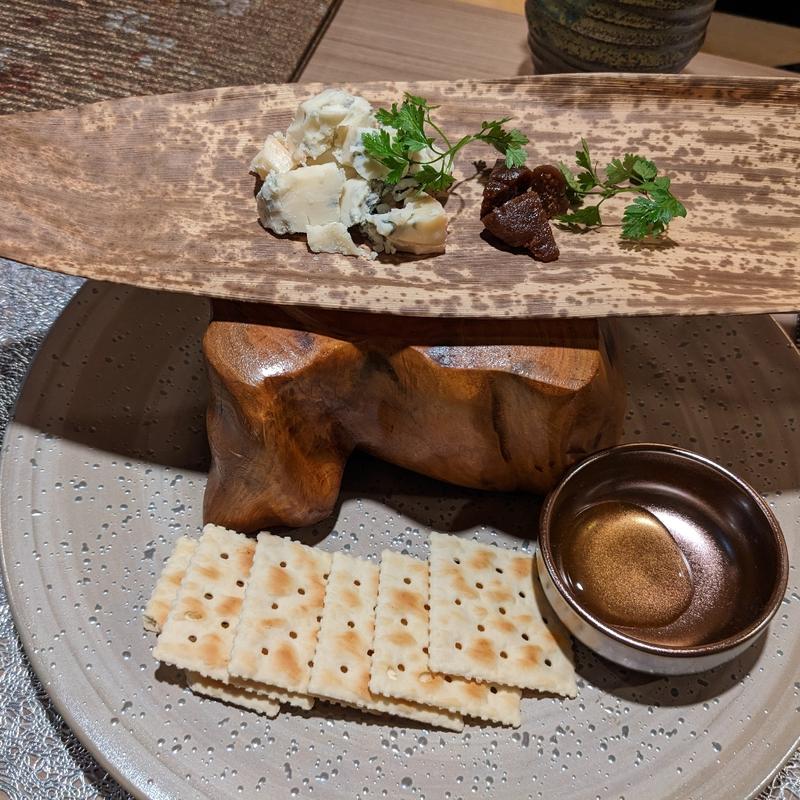 ゴルゴンゾーラチーズ(和食イノベーティブ「かさじま」)