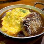 ハンバーグデミグラスソース オムライス(ニューヨークキッチン エスパル仙台 （NEW YORK KITCHEN）)