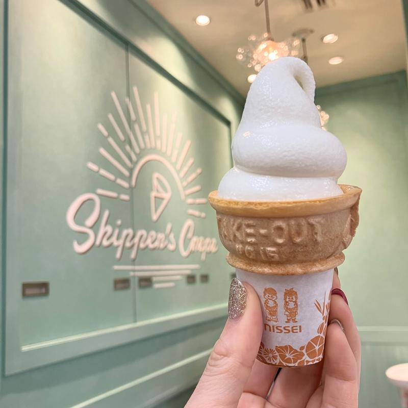 バニラソフトクリーム(スキッパーズ クレープ)