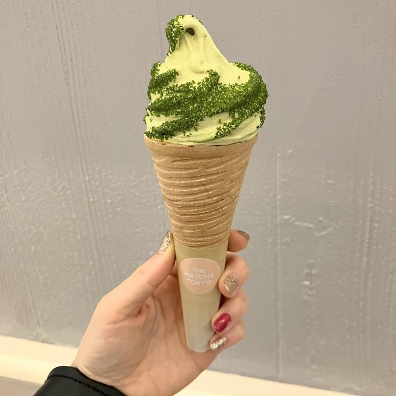 MATCHA SOFT CREAM(The Matcha Tokyo Miyashita Park)