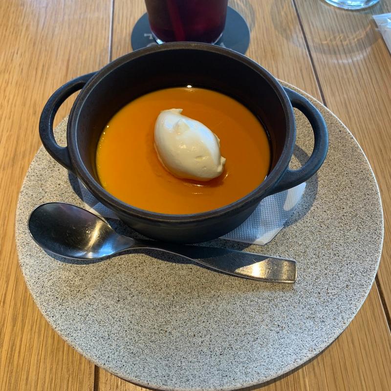 バーミキュラで焼き上げたクラシックプリン(バーミキュラ レストラン ザ ファウンダリー)