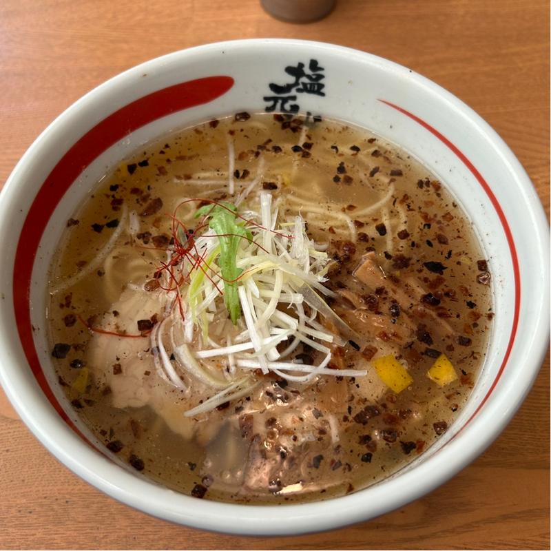 天然塩ラーメン(鶴見 塩元帥)