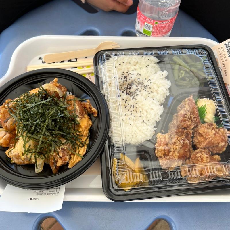 からたま丼、からあげ弁当(ふなばしアンデルセン公園)