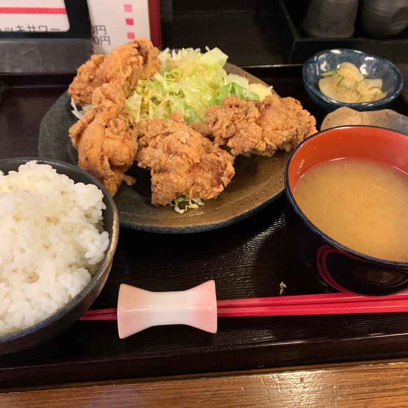 からあげ生七味定食(和風ダイニング 七彩  NANAIRO)