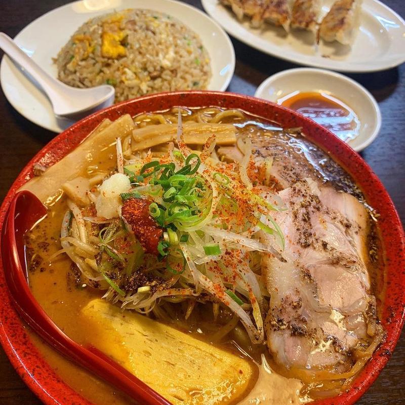 辛味噌ラーメン(くまおやじ)