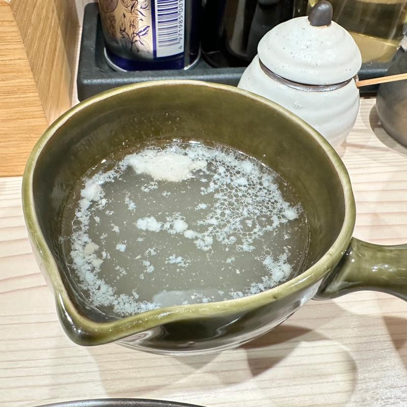 豚清湯（本日の割りスープ）(ラーメン専科 竹末食堂)