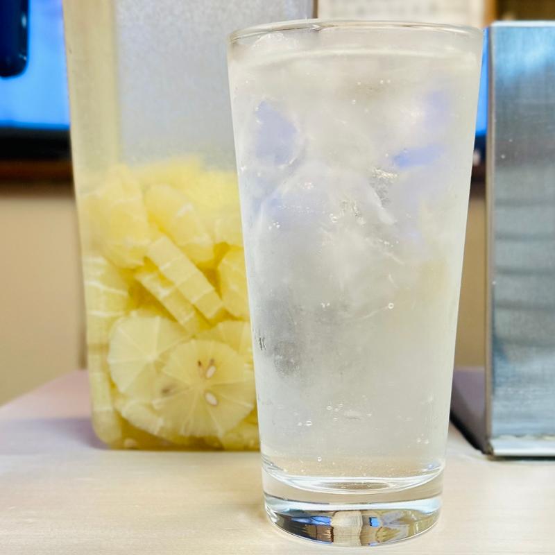 自家製レモンハイボール(福寿司)