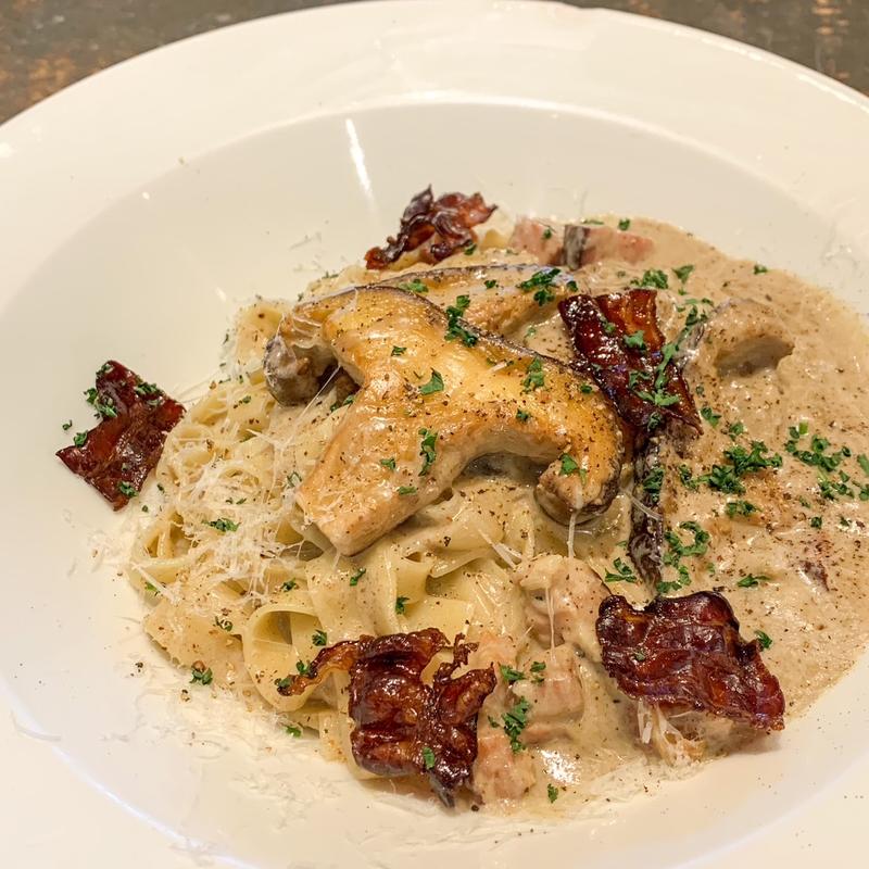 ブラウンクリームフェットチーネ(KNOCK CUCINA BUONA ITALIANA 東京ミッドタウン店)