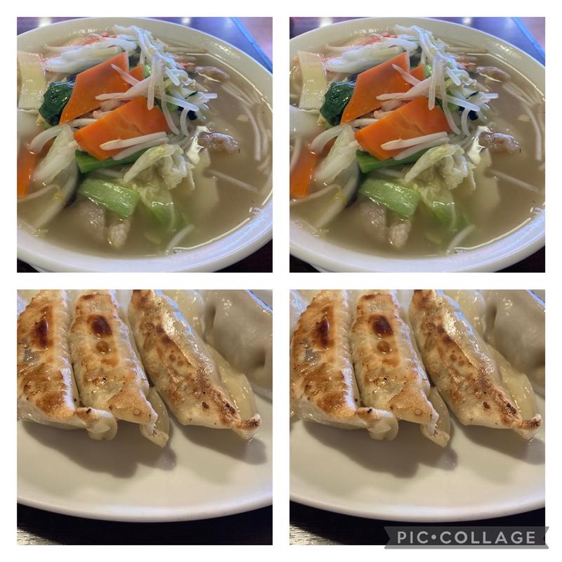 タンメン　餃子(中華料理 珍来 高島平駅前店)