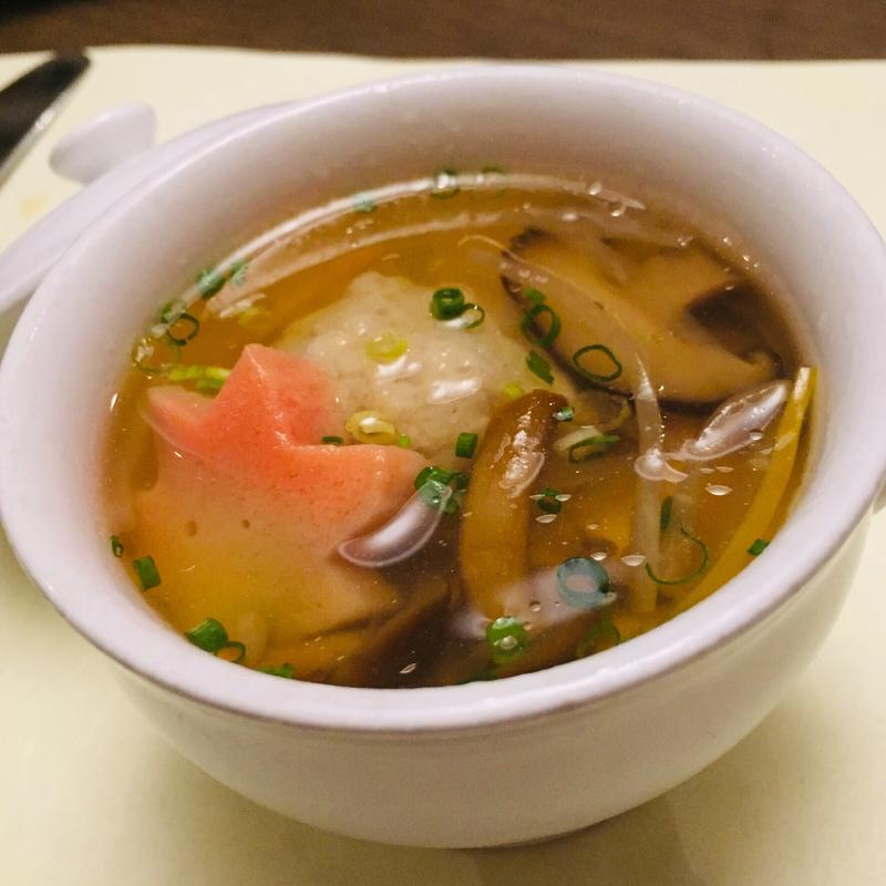 鰯つみれ沢煮ロワイヤル(ホテル 竜宮)