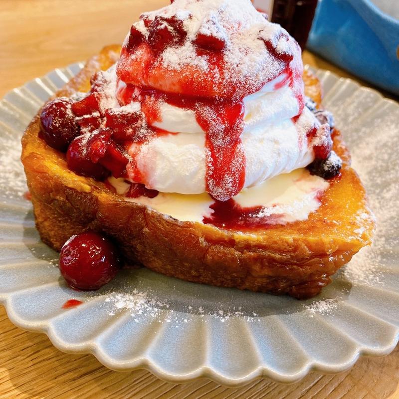 ベリーベリー フレンチトースト(Ｅspresso Ｄ Ｗorks富山二口店)