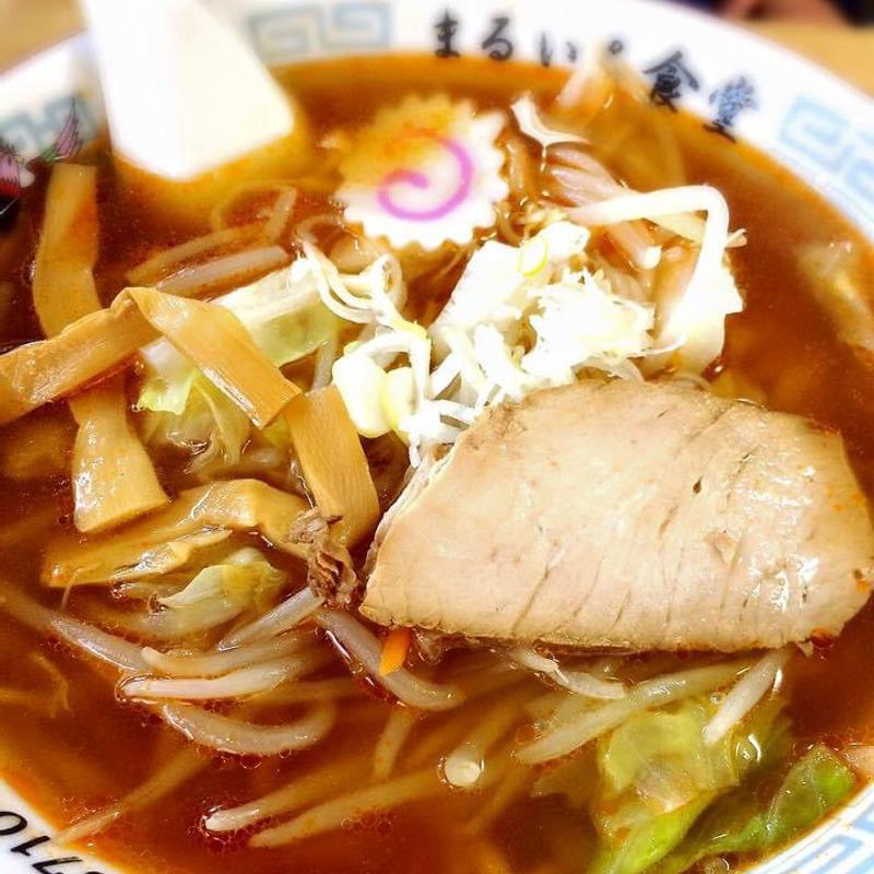 からしラーメン(まるいち食堂 )