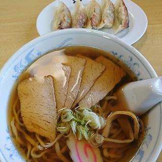 チャーシューメン 餃子(まるいち食堂 )