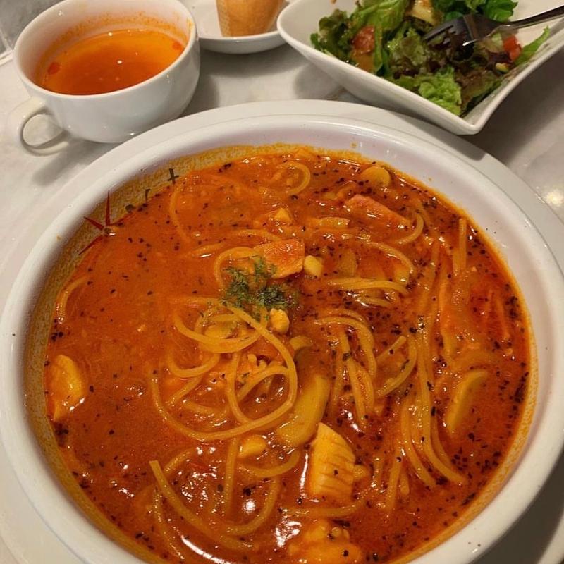 真夜中のスパゲッティ(イルキャンティ・メッツォ（本厚木）イタリアン)