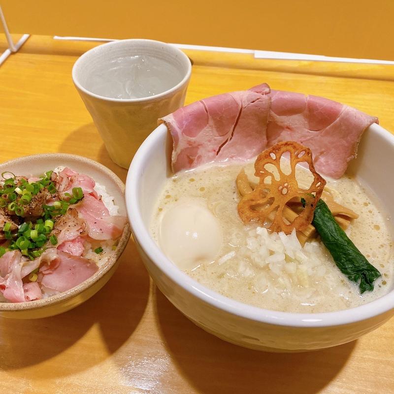 鶏白湯中華そば(中華そばげんじ)