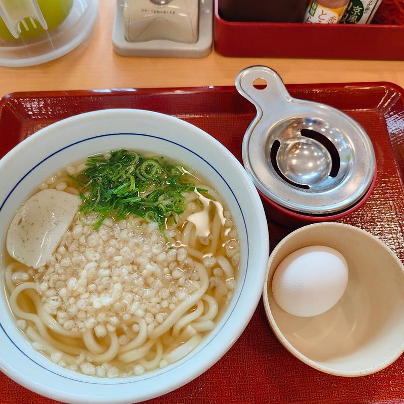 月見うどん(なか卯 新札幌店 （なかう）)