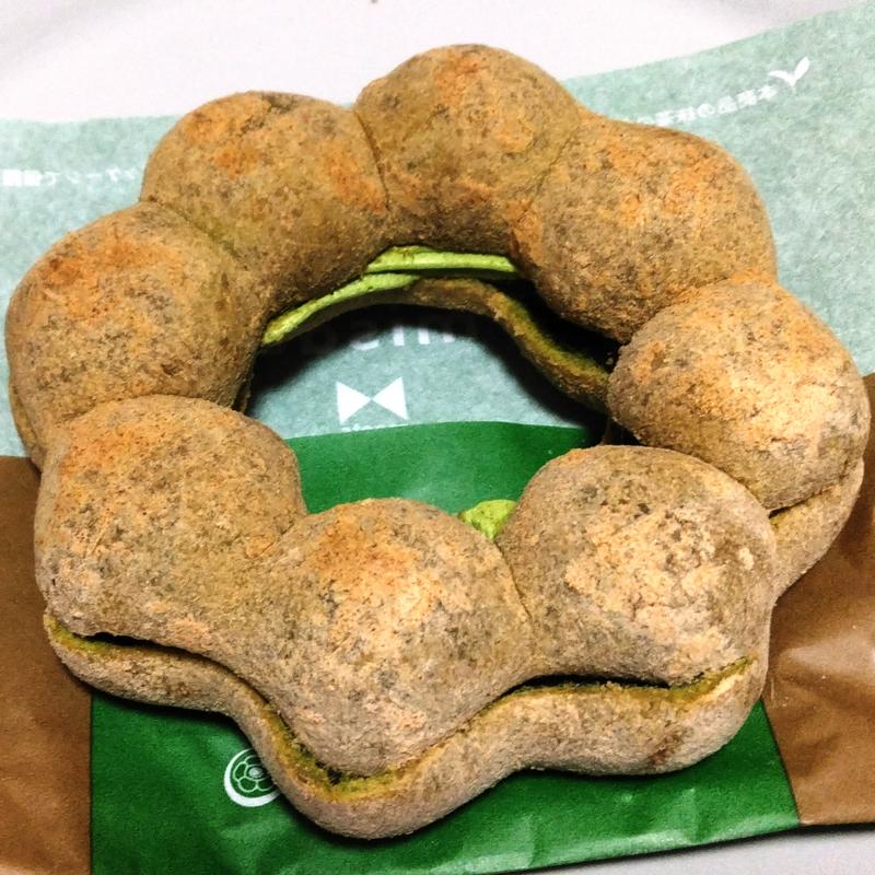 ポン・デ・濃い抹茶ホイップ あずき(ミスタードーナツ 仙台エスパルショップ )