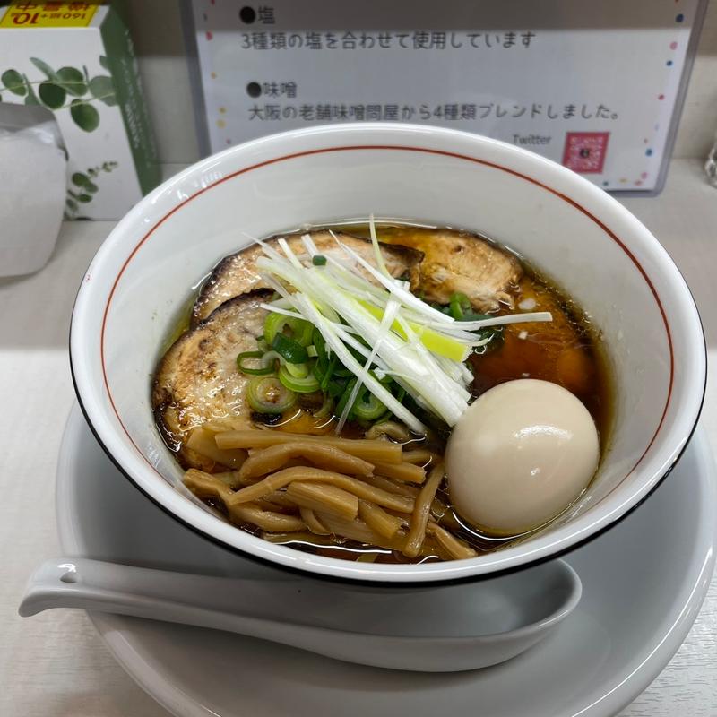 特製地鶏（醤油）(らぁ麺 団欒)