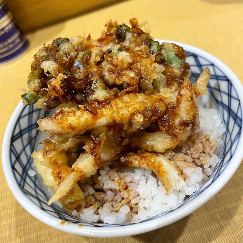 旬のかき揚げ小丼(がふうあん )