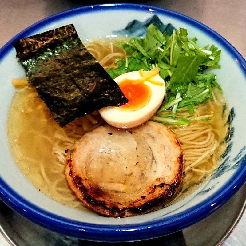 柚子らーめん 塩 ・ 淡麗(ZUND-BAR)