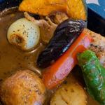 チキンと野菜(カワラヤ スープカレー （Kawaraya soup curry）)