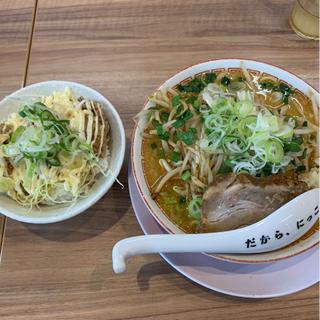 みそ野菜ラーメン＋からマヨ丼(岐阜とん太土岐店)