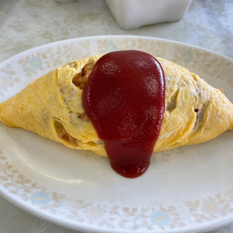 オムライス(大衆食堂 ニュー富士)