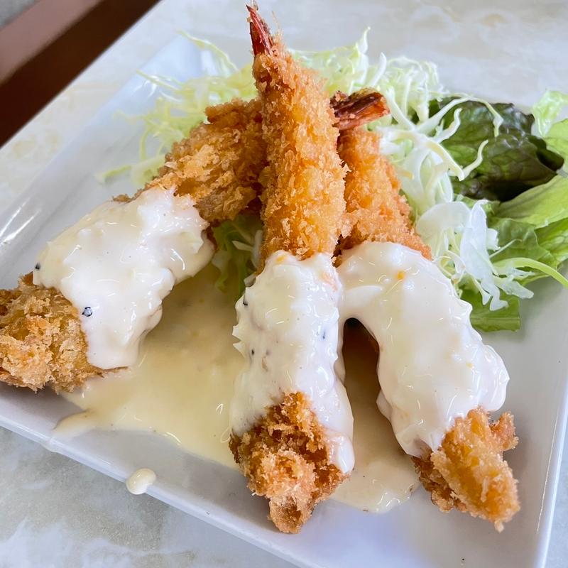 エビフライ　単品(大衆食堂 ニュー富士)