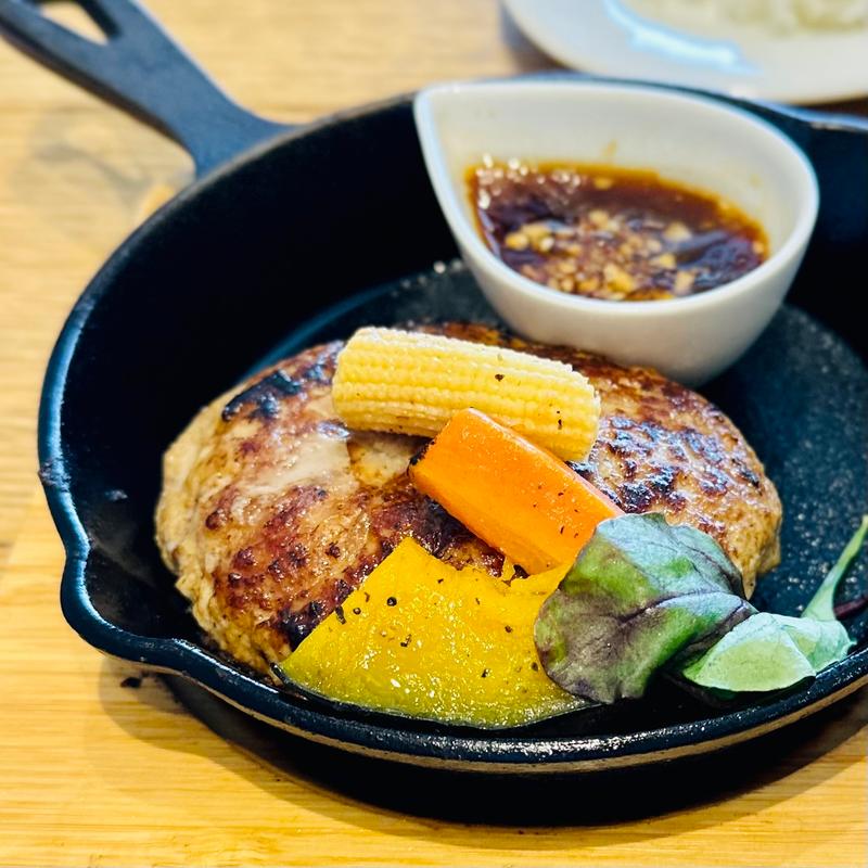 NIJIYA特製ハンバーグ~セット~(NIJIYA cafe&dining)