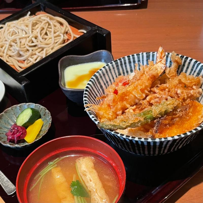 天丼御膳(蕎肆 穂乃香)