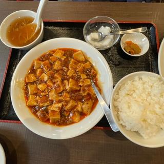 Aランチ　マーボー豆腐(オーダー式食べ放題 黄山飯店 横浜中華街)