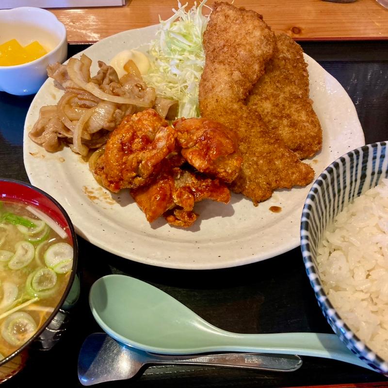 お得な定食(金の小麦)