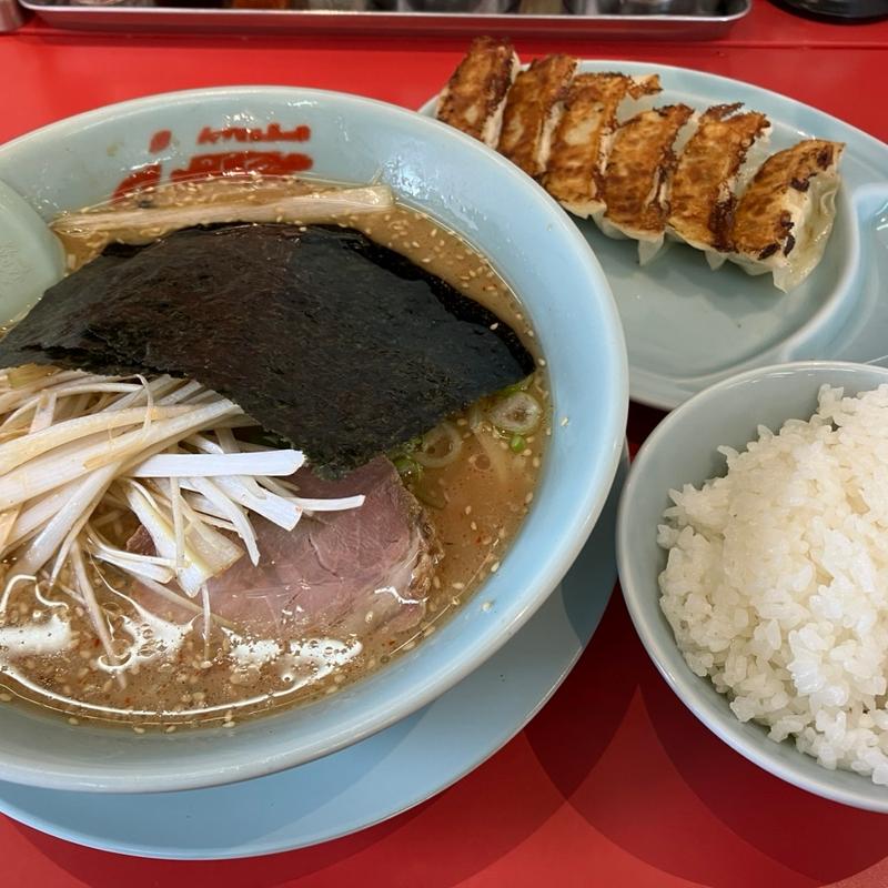 Bランチ+千切りネギ(山岡家 日立東金沢店 )