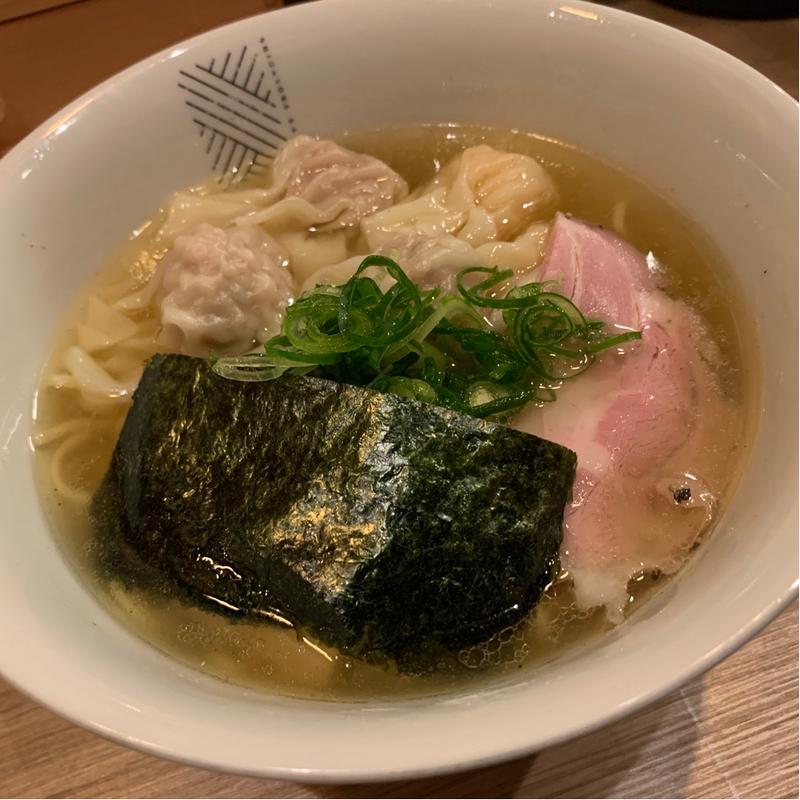 二種のワンタン麺(支那蕎麦 澤田)